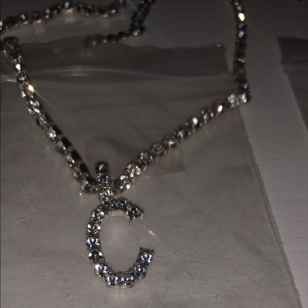 Letter necklaces